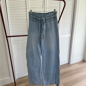 Free People Denim Blue Flare Jeans